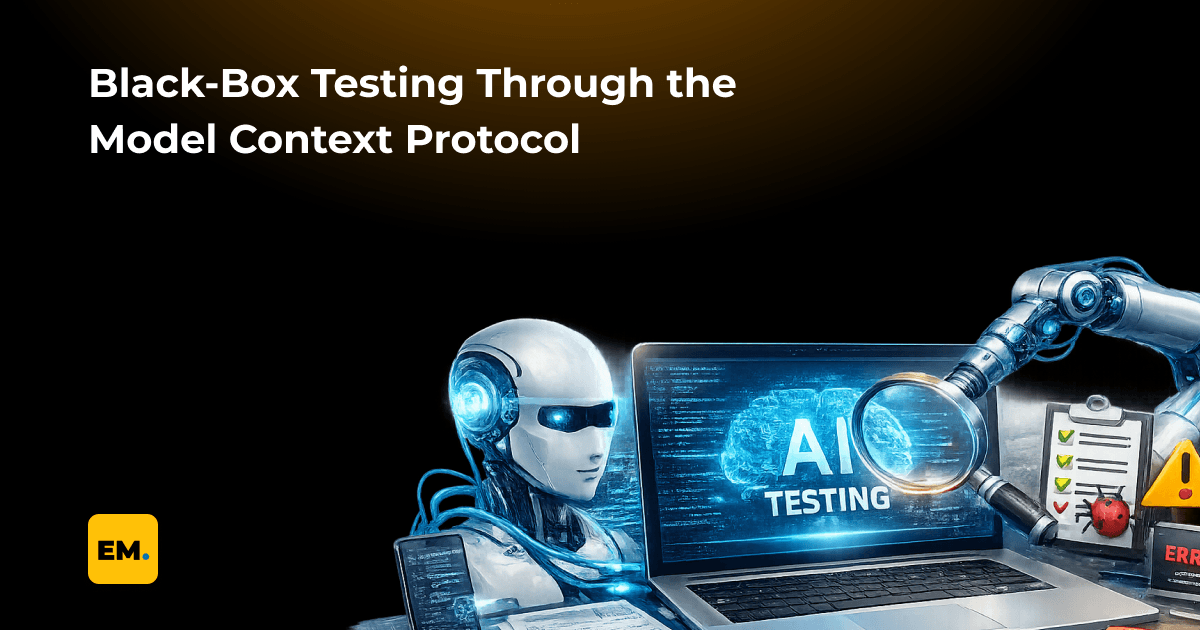 Black-Box Testing Through the Model Context Protocol
